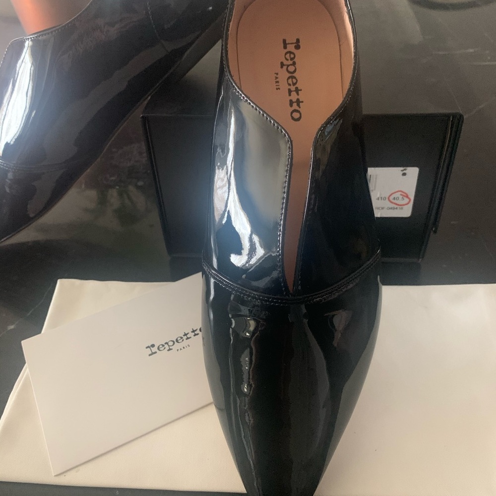 NWT Repetto 'Loui Cotilion' Patent Flat - Picture 3 of 4